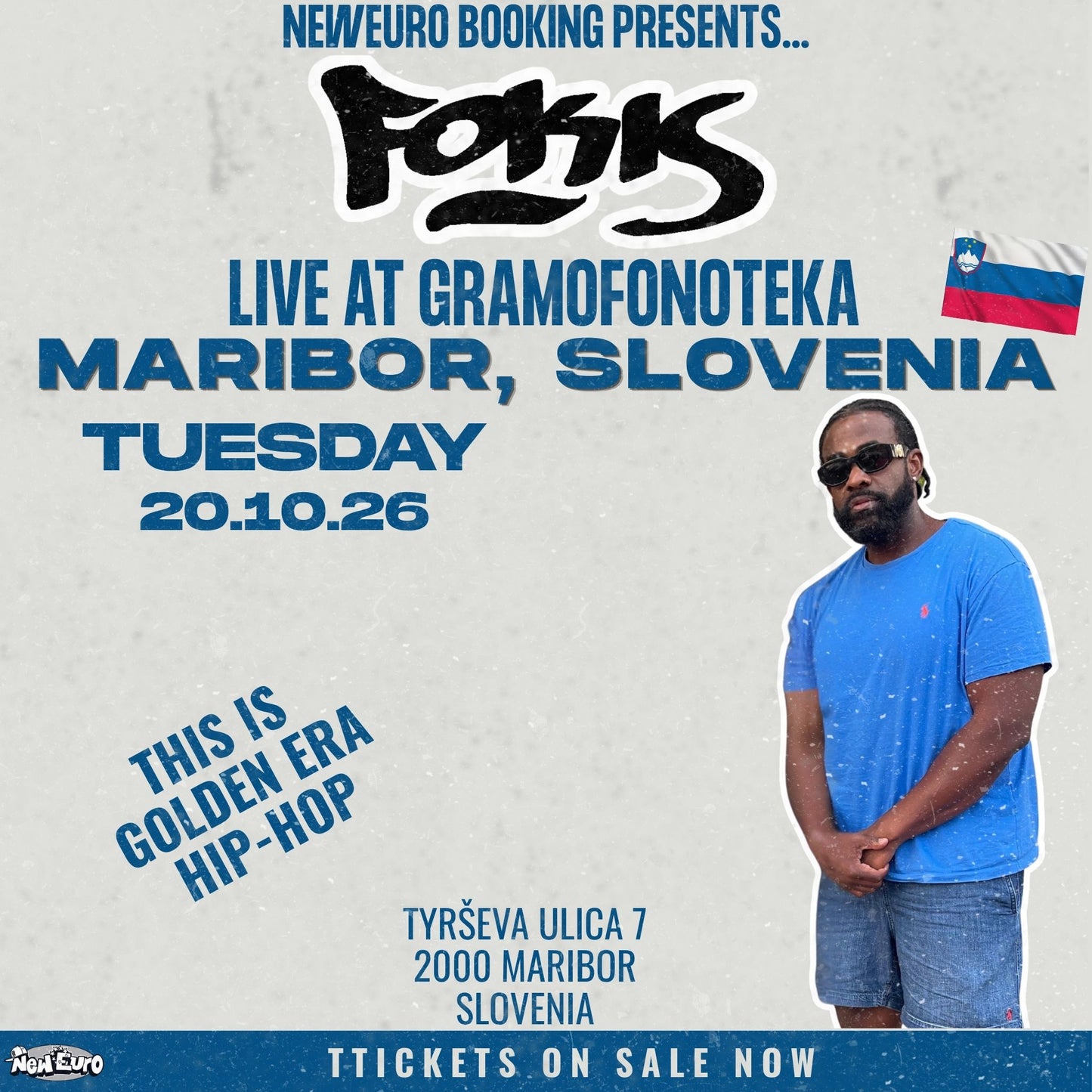 Sadat X — "Never Left" Anniversary Show | October 20, 2026 (Maribor, SI)