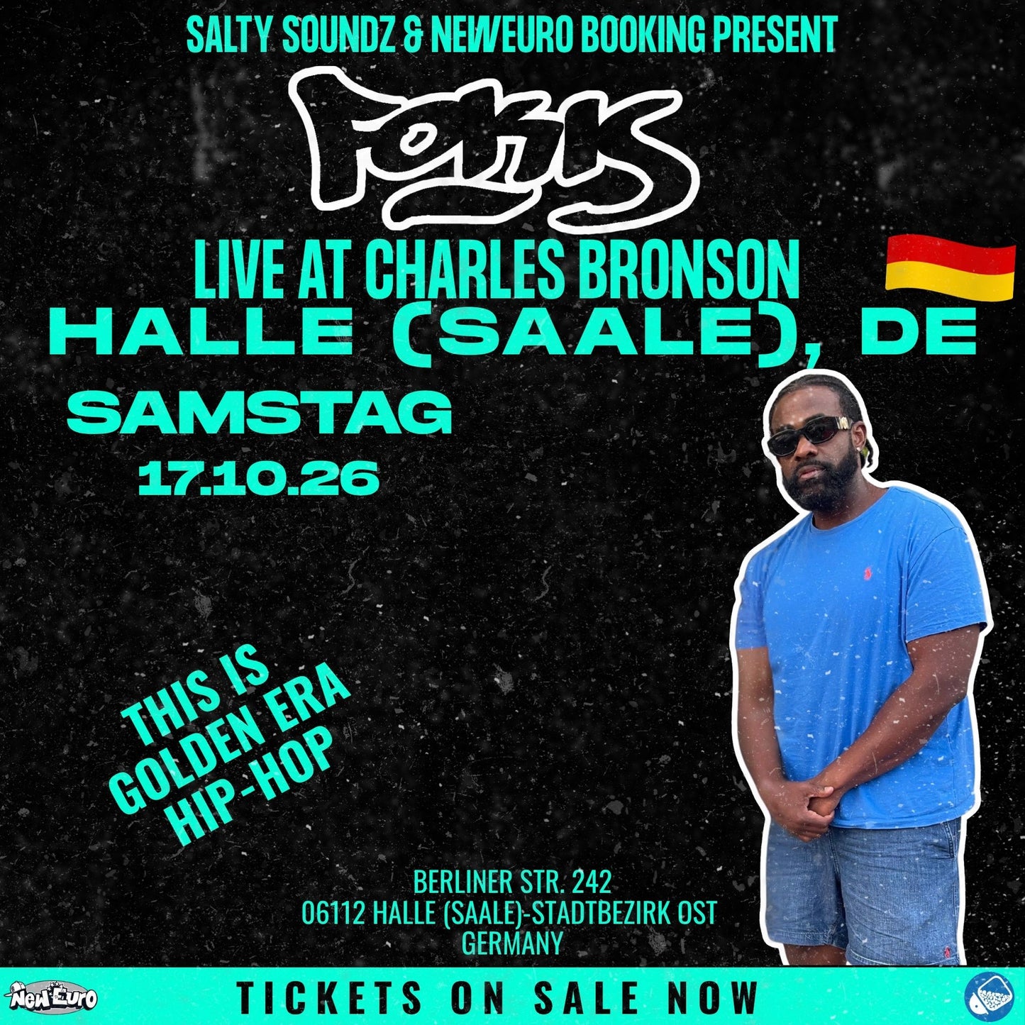 Sadat X — "Never Left" Anniversary Show | October 17, 2026 (Halle, DE)