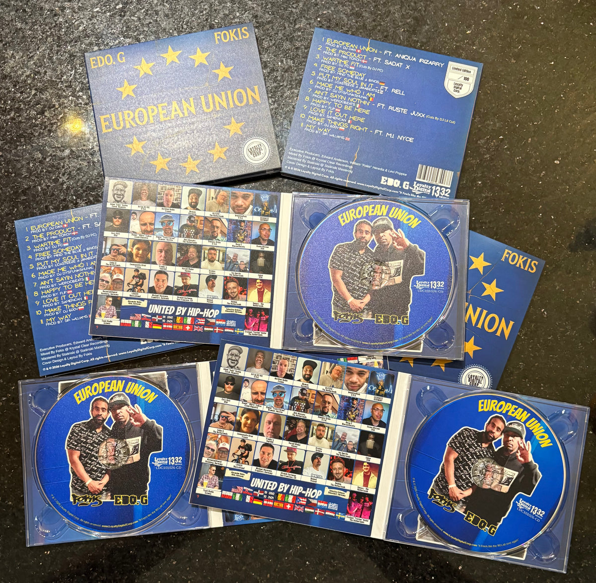 Edo. G x Fokis — European Union CD | Collector's Edition