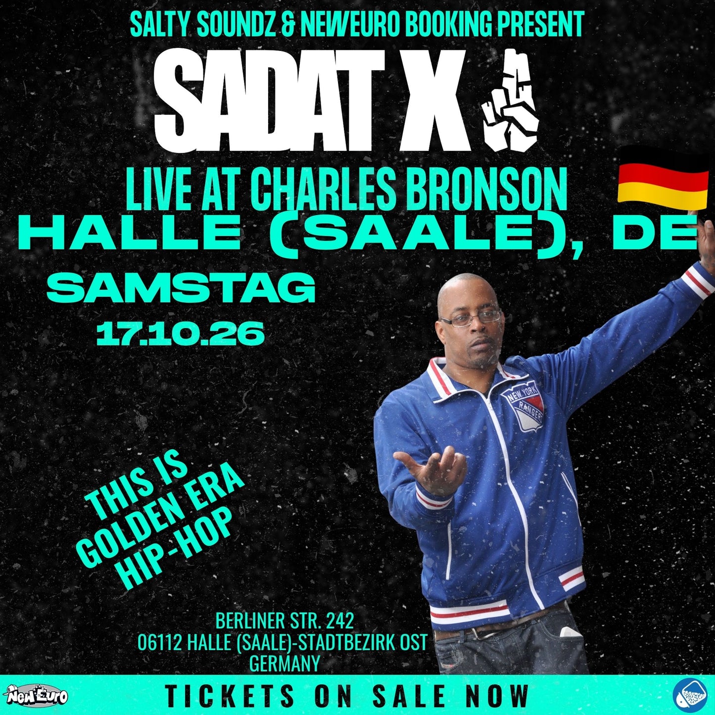 Sadat X — "Never Left" Anniversary Show | October 17, 2026 (Halle, DE)