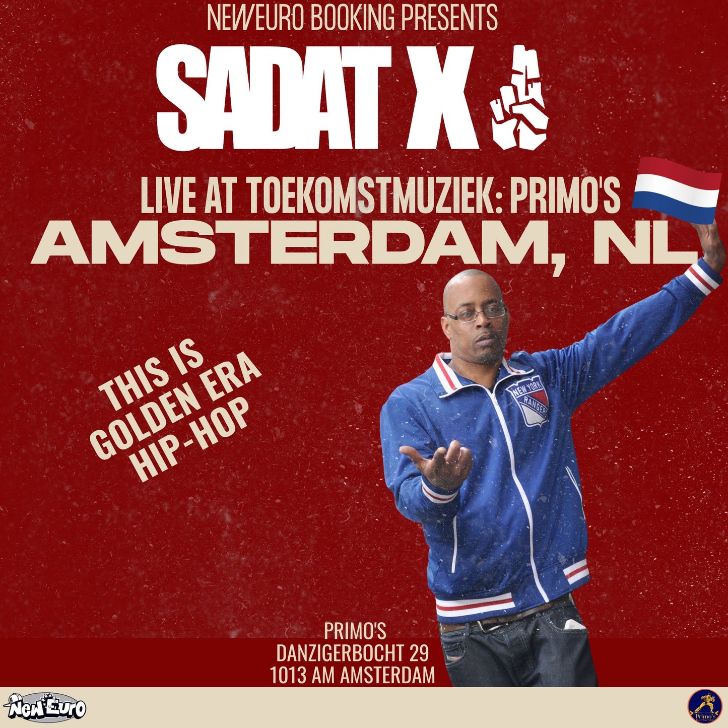 Sadat X — "Never Left" Anniversary Show | October 18, 2026 (Amsterdam, NL)