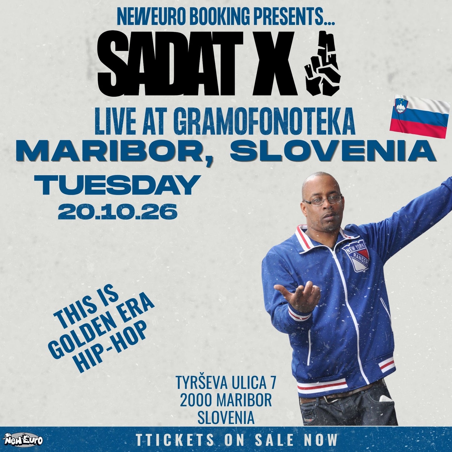 Sadat X — "Never Left" Anniversary Show | October 20, 2026 (Maribor, SI)