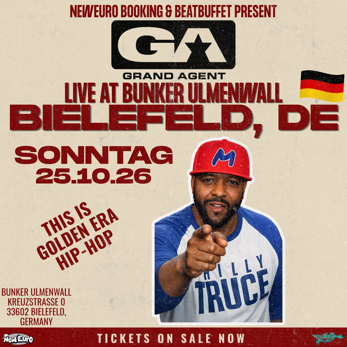 Sadat X — "Never Left" Anniversary Show | October 25, 2026 (Bielefeld, DE)