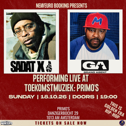 Sadat X — "Never Left" Anniversary Show | October 18, 2026 (Amsterdam, NL)