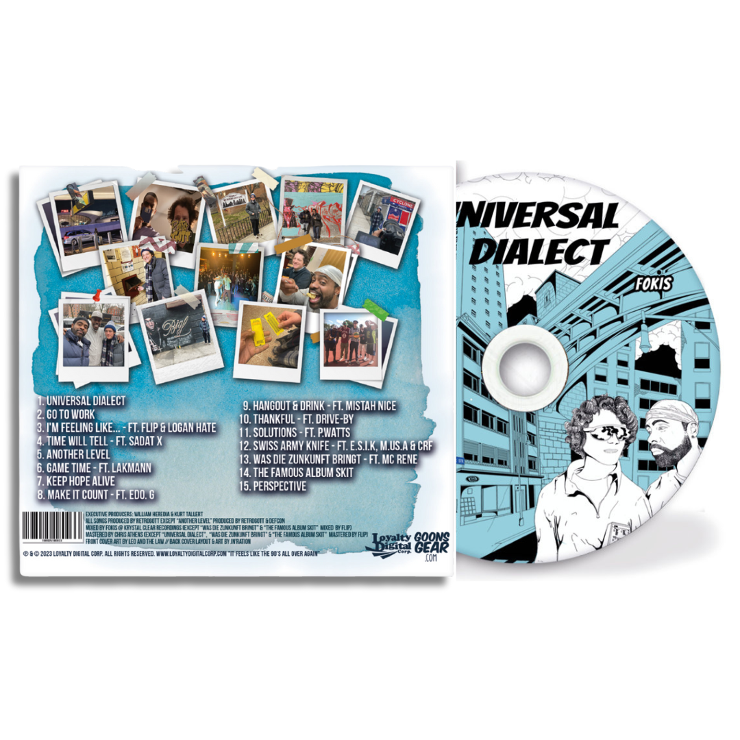Universal Rental Cd Universal Dialect (CD) - Retrogott & Fokis | Loyalty Digital Corp.